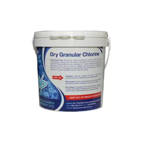 Granulated Chlorine Pool - WaterPleasures Mauritius